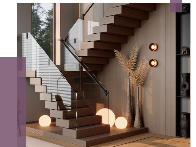 Изготовление и монтаж лестниц в Костомукше от 86717 руб. | ПРОЛЁТ-Ктм