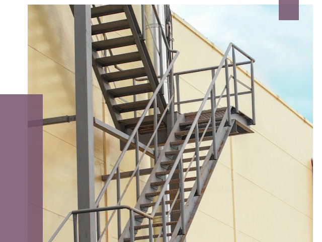 Пожарные лестницы в Костомукше от 12242 руб. — монтаж и продажа | ПРОЛЁТ-Ктм