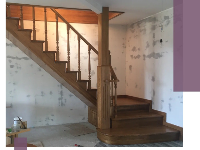 Ремонт деревянных лестниц в Костомукше: быстро и качественно