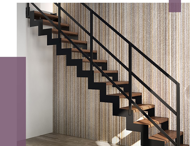 Изготовление металлических лестниц в Костомукше от 48460 руб. | ПРОЛЁТ-Ктм