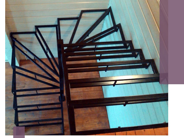 Изготовление металлических лестниц любой сложности в Костомукше