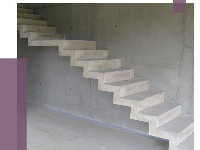 Бетонные лестницы в Костомукше от 18874 руб. под ключ | ПРОЛЁТ-Ктм