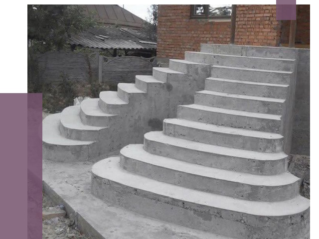 Монтаж бетонных лестниц в Костомукше от 4285 руб. 