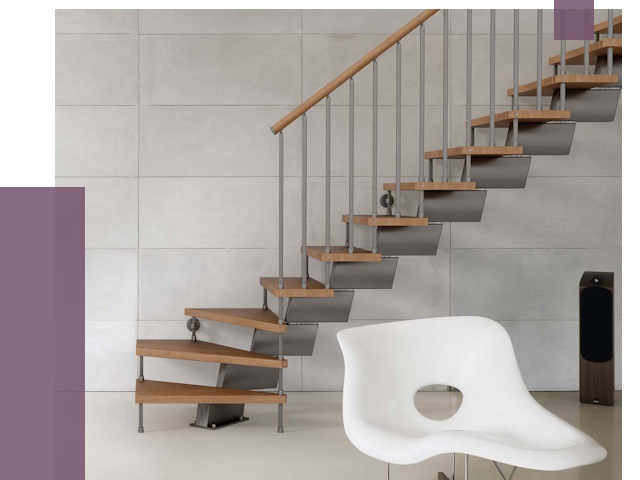 Монтаж модульных лестниц в Костомукше от 6325 руб. 