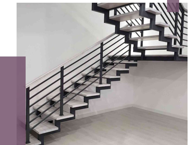 Лестницы на металлокаркасе под ключ в Костомукше от 12753 руб. | ПРОЛЁТ-Ктм