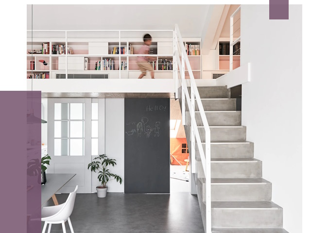 Лестницы для двухуровневой квартиры в Костомукше от 175985 руб. | ПРОЛЁТ-Ктм