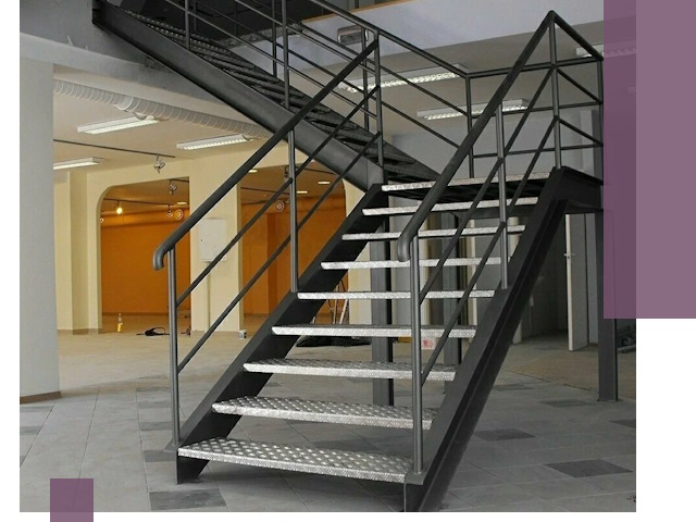 Лестницы для офиса в Костомукше: изготовление, монтаж, демонтаж