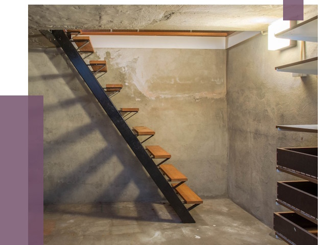 Лестницы в подвал в Костомукше от 13110 руб. — монтаж | ПРОЛЁТ-Ктм