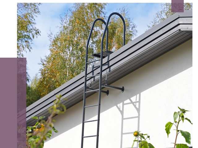 Лестницы на крышу в Костомукше от 19078 руб. — монтаж и монтаж ПРОЛЁТ-Ктм