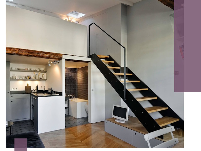 Лестницы на антресоль под ключ в Костомукше — изготовление и монтаж