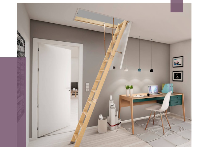 Чердачные лестницы в Костомукше — от 14538 руб. | ПРОЛЁТ-Ктм