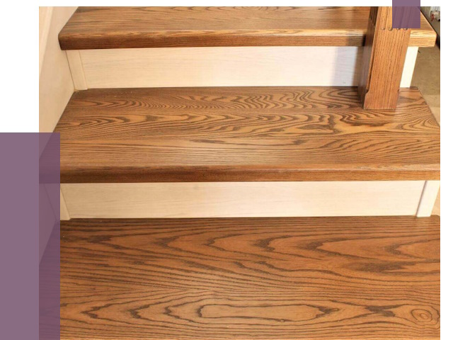 Буковые лестницы под ключ в Костомукше от 12497 руб. 