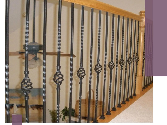 Изготовление и монтаж кованных перил в Костомукше под ключ