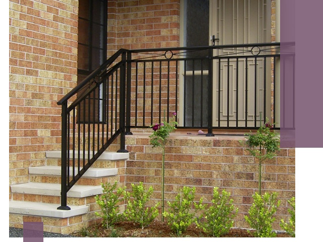 Уличные перила из металла под ключ в Костомукше