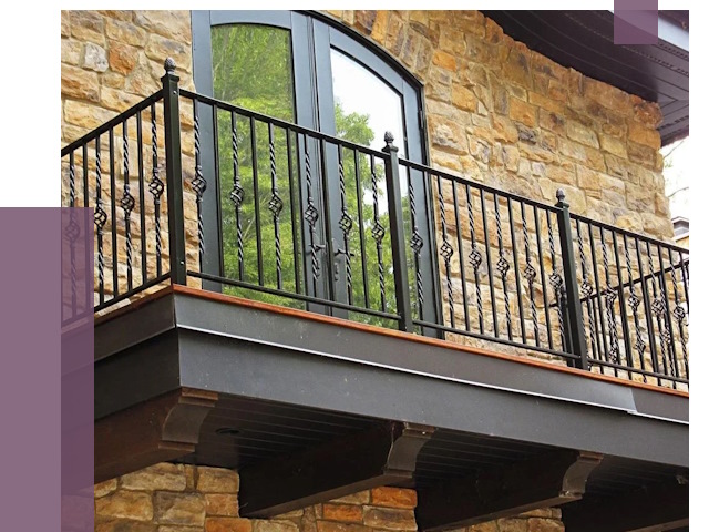 Балконные ограждения в Костомукше от 8009 руб. — купить | ПРОЛЁТ-Ктм