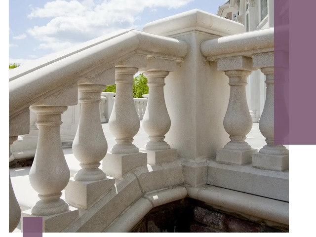 Балюстрады из металла и камня под ключ в Костомукше