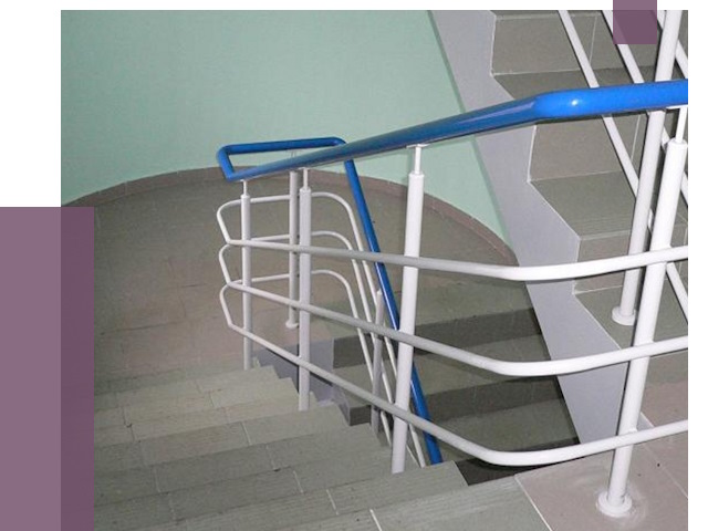 Перила в подъезде в Костомукше — установка и замена от 7396 руб. | ПРОЛЁТ-Ктм