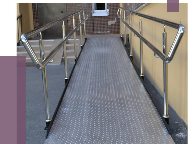 Пандусы в Костомукше от 12242 руб. — установка для инвалидов | ПРОЛЁТ-Ктм