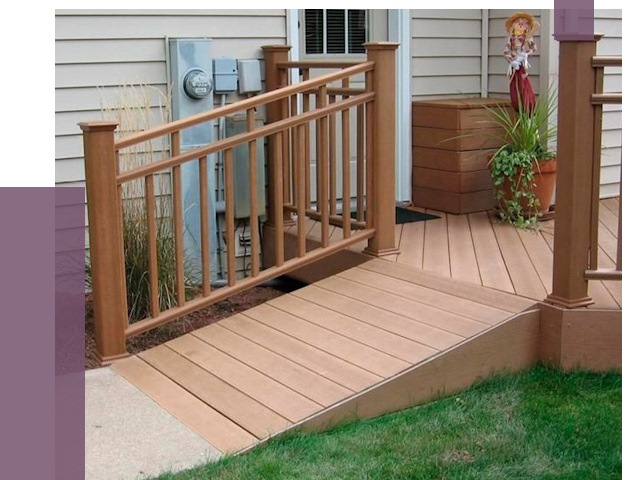 Пандус на крыльцо в Костомукше под ключ от 7754 руб.