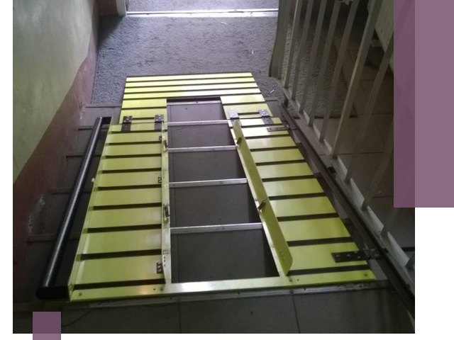 Профессиональный монтаж пандуса в подъезд в Костомукше