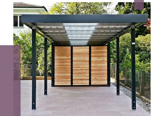 Отдельно стоящие навесы во дворе в Костомукше от 80086 руб. | ПРОЛЁТ-Ктм