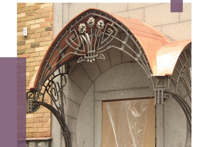 Арочные козырьки в Костомукше от 14538 руб. 