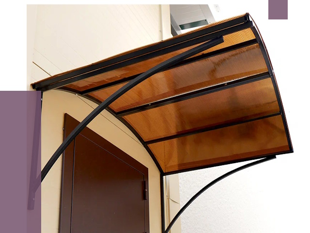 Недорогие козырьки в Костомукше от 7570 руб.  | ПРОЛЁТ-Ктм