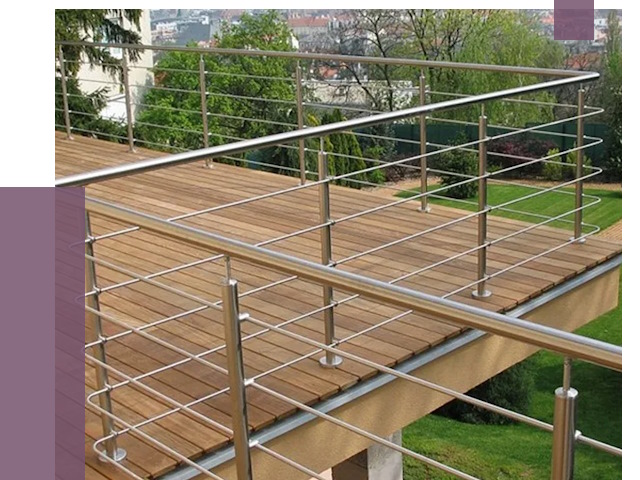 Алюминиевые парапеты в Костомукше под ключ от 7754 руб. 