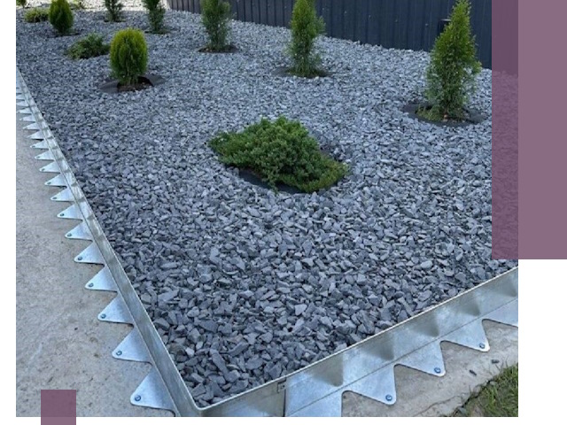 Оцинкованные металлические бордюры под заказ в Костомукше