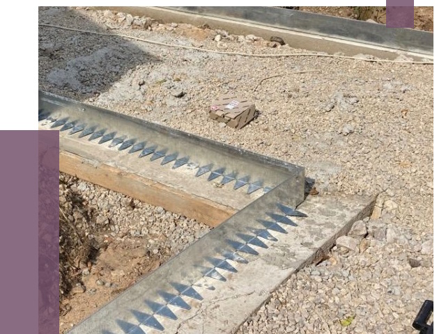 Нержавеющие бордюры в Костомукше от 4795 руб. под ключ | ПРОЛЁТ-Ктм