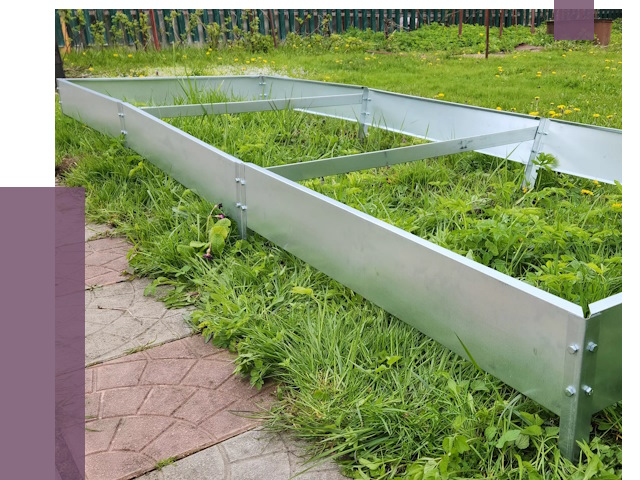 Металлические бордюры для грядок в Костомукше от 1785 руб. 