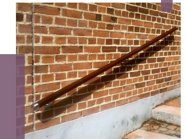 Изготовление пристенных поручней в Костомукше от 4438 руб. — ПРОЛЁТ-Ктм