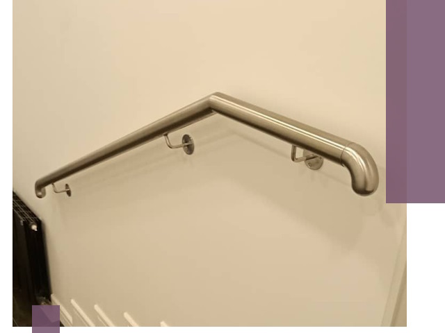 Изготовление пристенных поручней в Костомукше под ключ за сроки