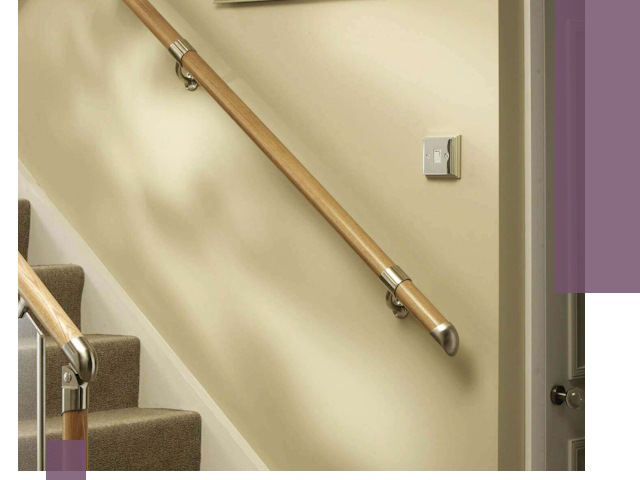 Монтаж пристенных поручней профессионально в Костомукше