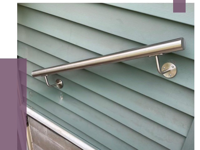 Поручни из нержавеющей стали в Костомукше от 7652 руб.  | ПРОЛЁТ-Ктм